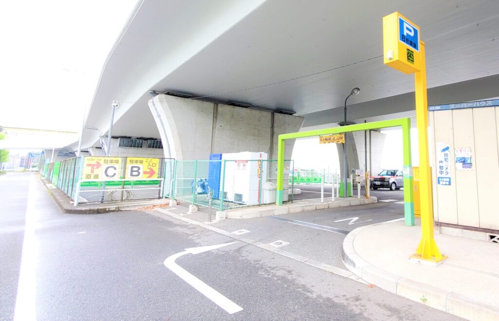 駐車場へのご案内イメージ画像